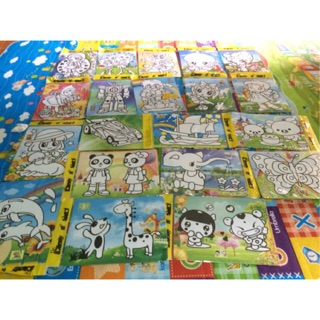 combo 10 tranh cát a4 + 10 tranh cát A5