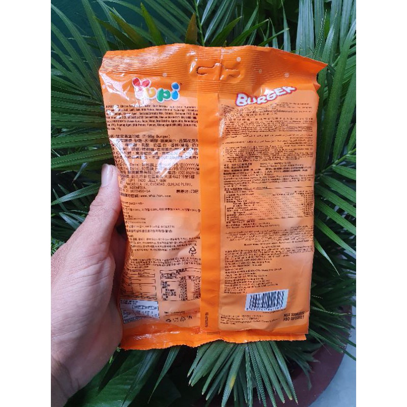 KẸO DẺO YUBI BURGER 96GR