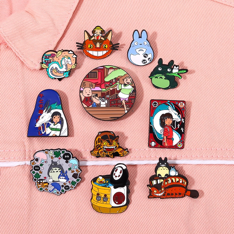 Ghim Cài Áo Hình Totoro Dễ Thương Sáng Tạo