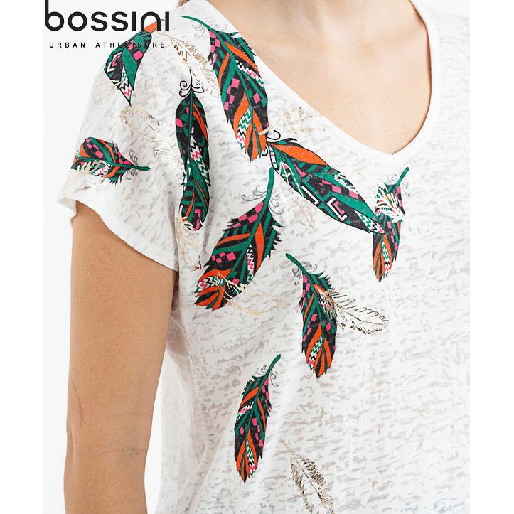 Áo kiểu họa tiết nữ Bossini 620077000