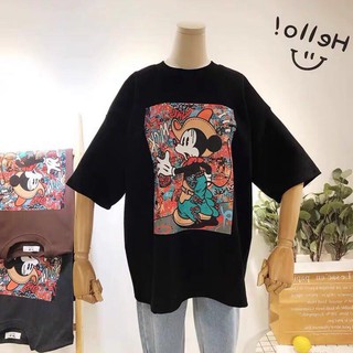 Áo Phông Micky vui nhộn, áo thun dáng rộng