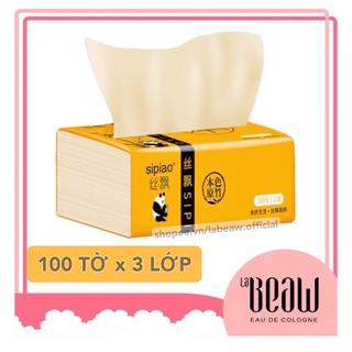 KHĂN GIẤY GẤU TRÚC SIPIAO 100% DAI MỊN