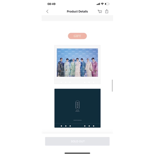 Photocard Binder BTS DALMAJUNG - Binder đựng ảnh
