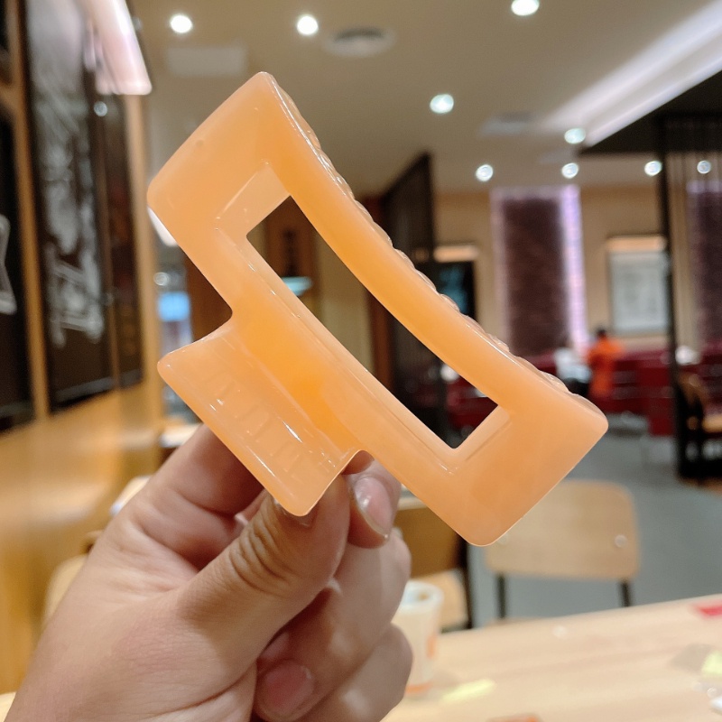 Kẹp Tóc Hình Cá Mập Cỡ Lớn Phong Cách Vintage Pháp