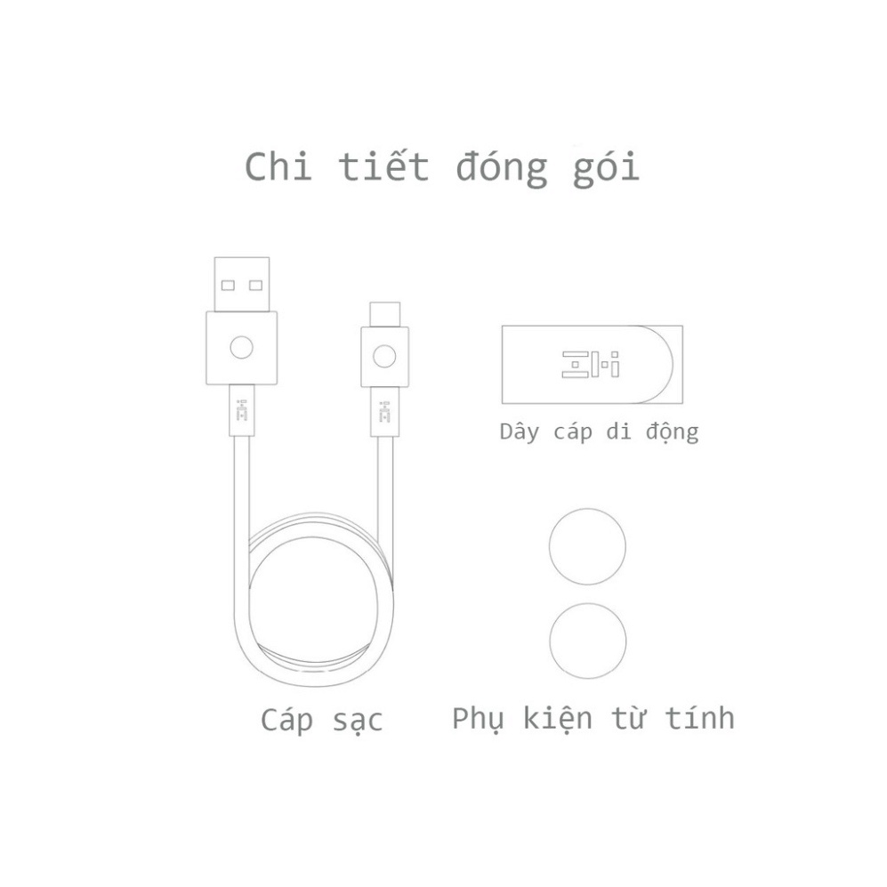 Dây Cáp Type C Xiaomi ZMI 3A Sạc nhanh cáp AL401 AL411 AL431 0.3m/1m/2m Bọc Vải Dù Siêu Bền Bảo hành 12 tháng