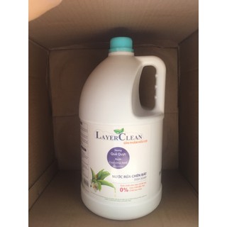 Nước rửa bát hữu cơ Layer Clean hương quả quýt 5l