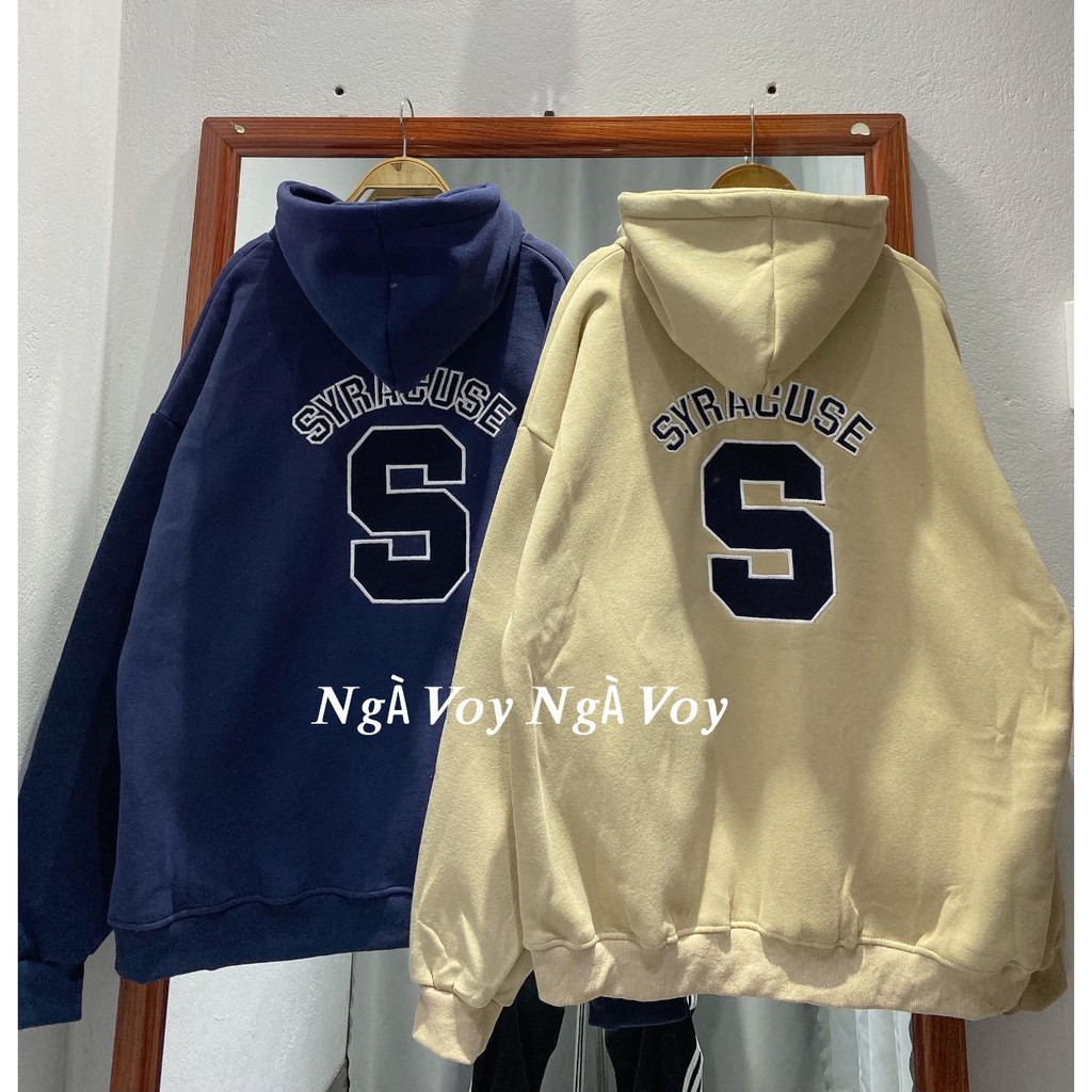 ÁO KHOÁC NỈ THÊU CHỮ S | BigBuy360 - bigbuy360.vn