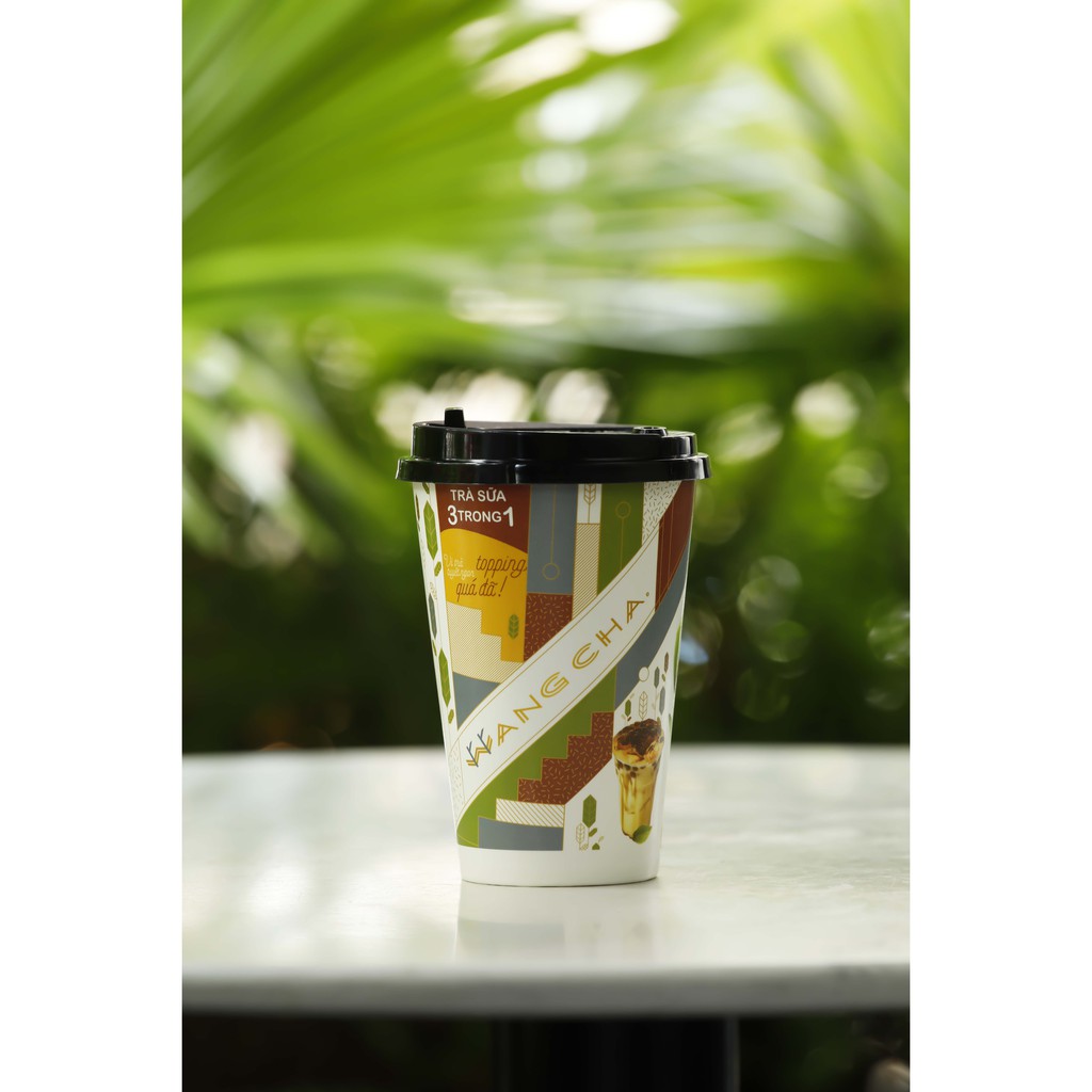 Ly Trà Sữa 3IN1 WangCha Vị Truyền Thống