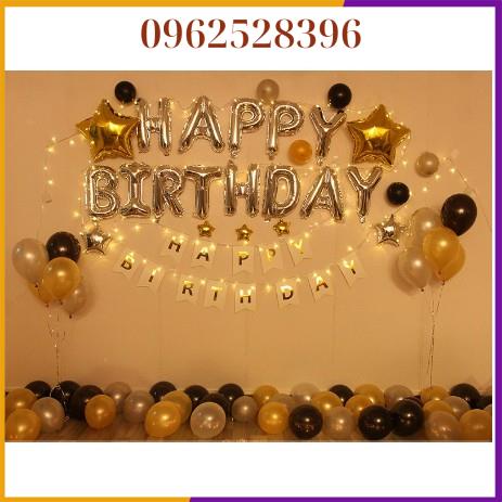 SET TRANG TRÍ❤️SINH NHẬT SP-0021 ❤️Tặng kèm băng dính ❤️ bơm tay