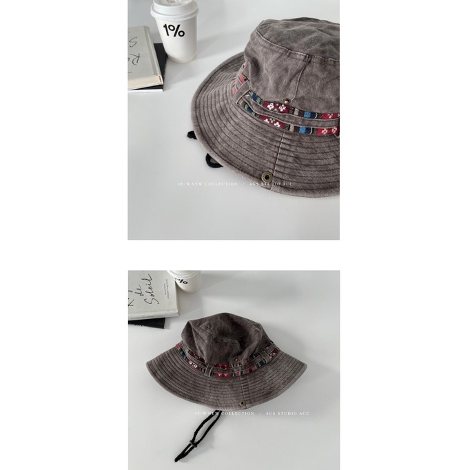 Nón Tai Bèo Kiểu Cao Bồi Nhật Bản Thời Trang Mùa Hè Cho Nữ