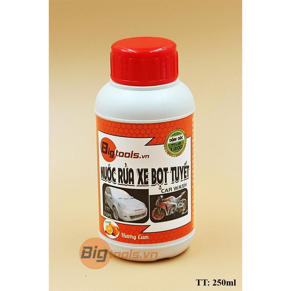 Dung dịch rửa xe bọt tuyết đậm đặc- Xà phòng rửa xe bigtools-Ekokemika - Bio