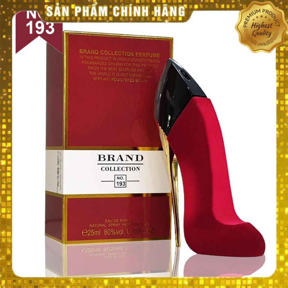 [Xịn Xò] [Chính Hãng] Nước hoa nữ cao cấp Brand (25ml), Nước hoa nữ thơm lâu, ngọt nào và lỗi cuốn, Brand No.193[sale99]