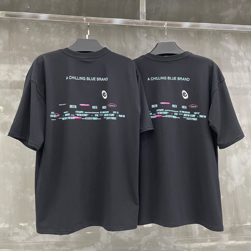 Áo Thun Levents Chill Black  Tay Lỡ Nam Nữ , Tee lvs Màu đen from rộng unisex full tag chính hãng Levents SATO SHOP