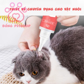Thuốc nhỏ tai cho chó mèo - Thuốc nhỏ tai Dorrikey trị viêm tai, rận tai, vệ sinh và giảm mùi hôi.