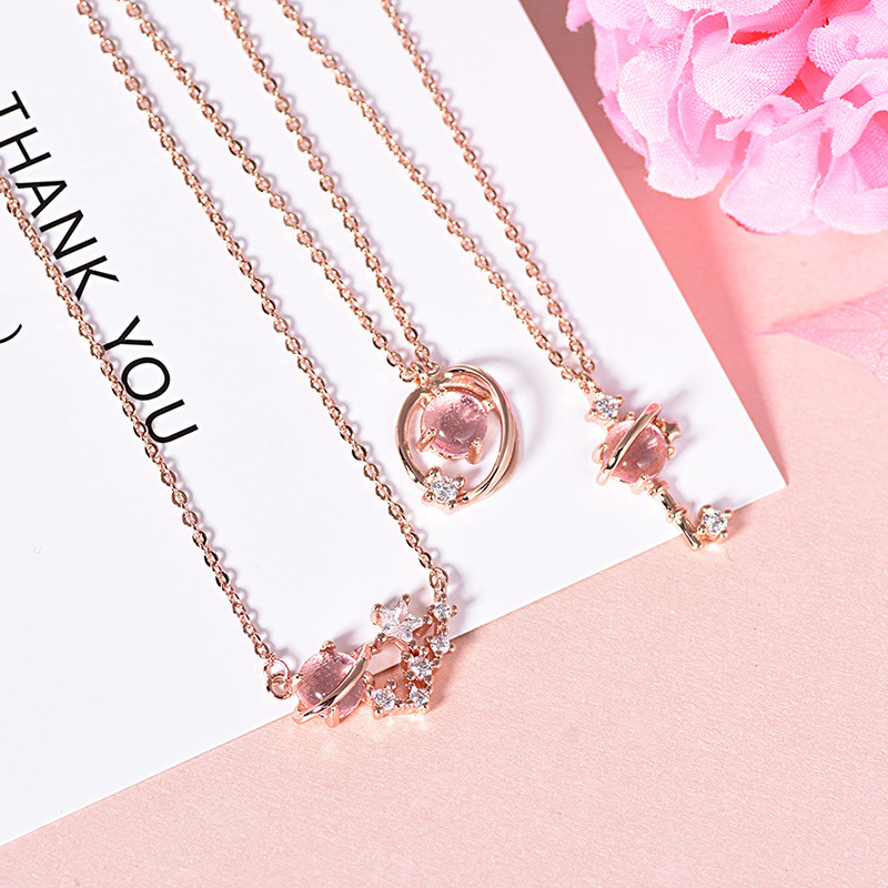 Bộ Vòng cổ + Vòng Tay + Vòng cổ Mặt Hình Vũ Trụ Độc Đáo | BigBuy360 - bigbuy360.vn