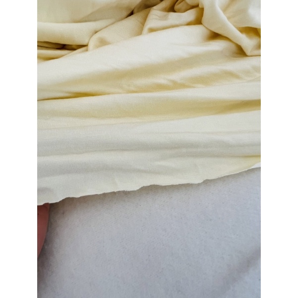 Vải thun cotton lụa 4c màu baby