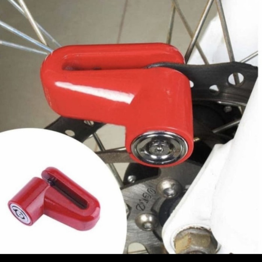 Ổ Khóa Đĩa Chống Trộm An Toàn Cho Xe Máy Honda Beat Moto