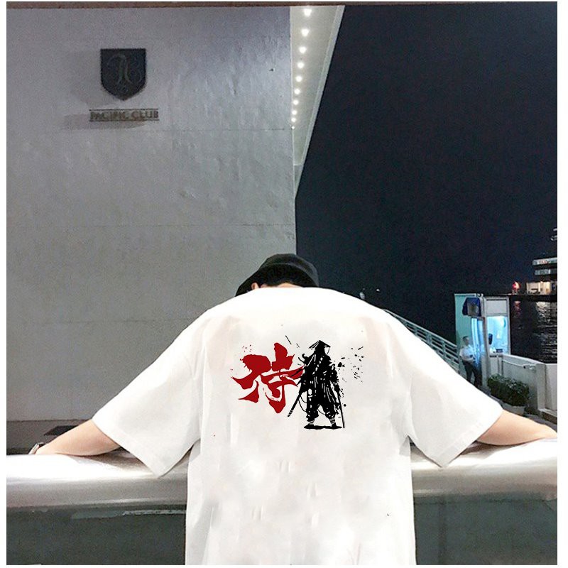 Áo thun unisex form rộng phong cách Nhật Bản đẹp độc lạ vải dày mịn 2019T1633