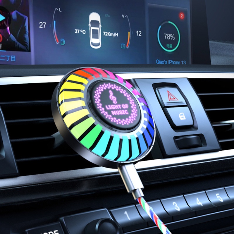 Đèn USB Bluetooth Có Thể Sạc Lại Dành Cho Xe Hơi