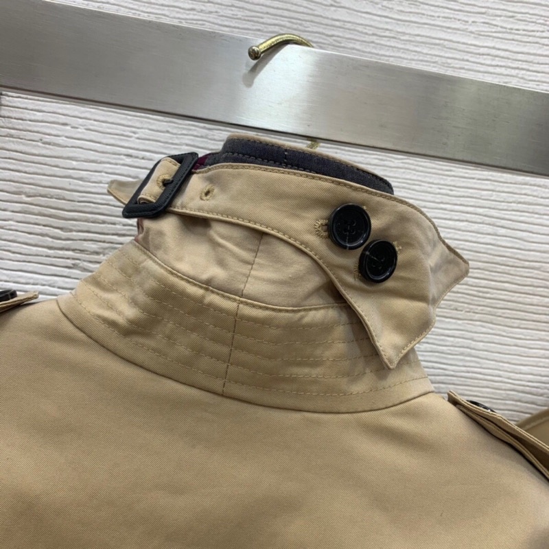 Áo khoác măng tô, áo khoác dáng dài cao cấp Burberry BBR phong cách hàn quốc