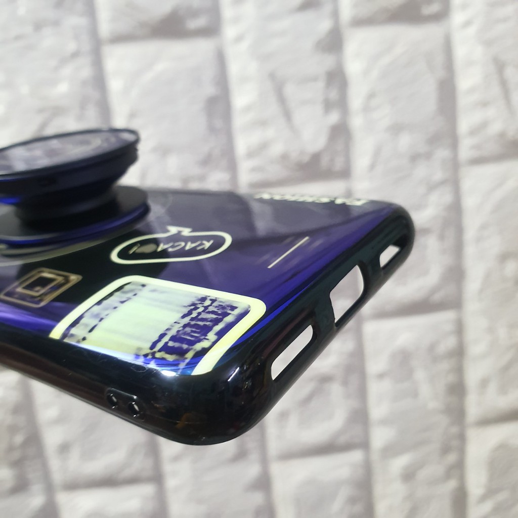 Ốp lưng Xiaomi Redmi 7A hình máy ảnh kèm giá đỡ và dây đeo