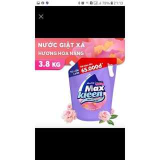 nước giặt xả max kleen
