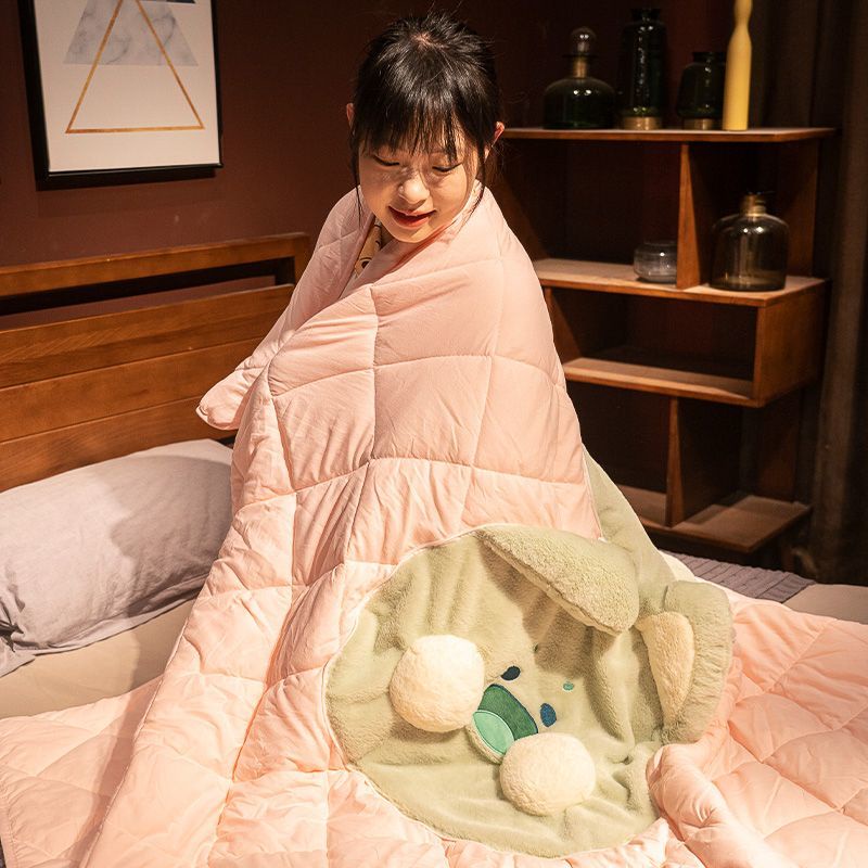 [Hàng Có Sẵn] Gối Hình Mèo Dudu + Chăn Hai Chức Năng Tựa Lưng Nghỉ Trưa Văn Phòng Nghỉ Trưa Trên Xe Hơi Nghỉ Trưa Có Thể Gấp Gọn