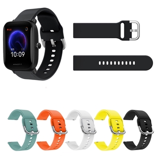 Dây Đeo Silicon Thoáng Khí Cho Đồng Hồ Thông Minh Huami Amazfit Bip U Pro