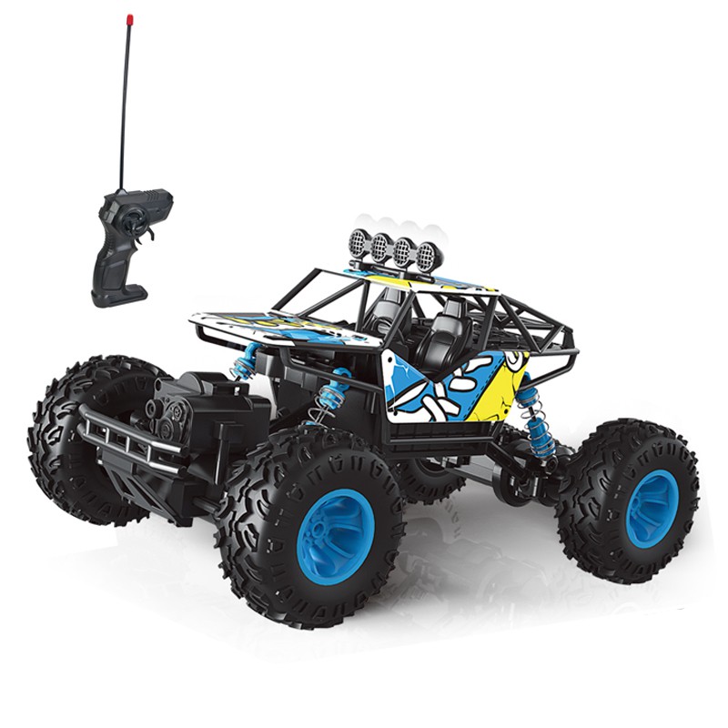 Đồ Chơi Xe Địa Hình Rock Crawler (Màu Sắc), 2 Cầu 4x4, Điều Khiển Từ Xa, Pin Sạc, Tỷ Lệ 1:16 - No.6145