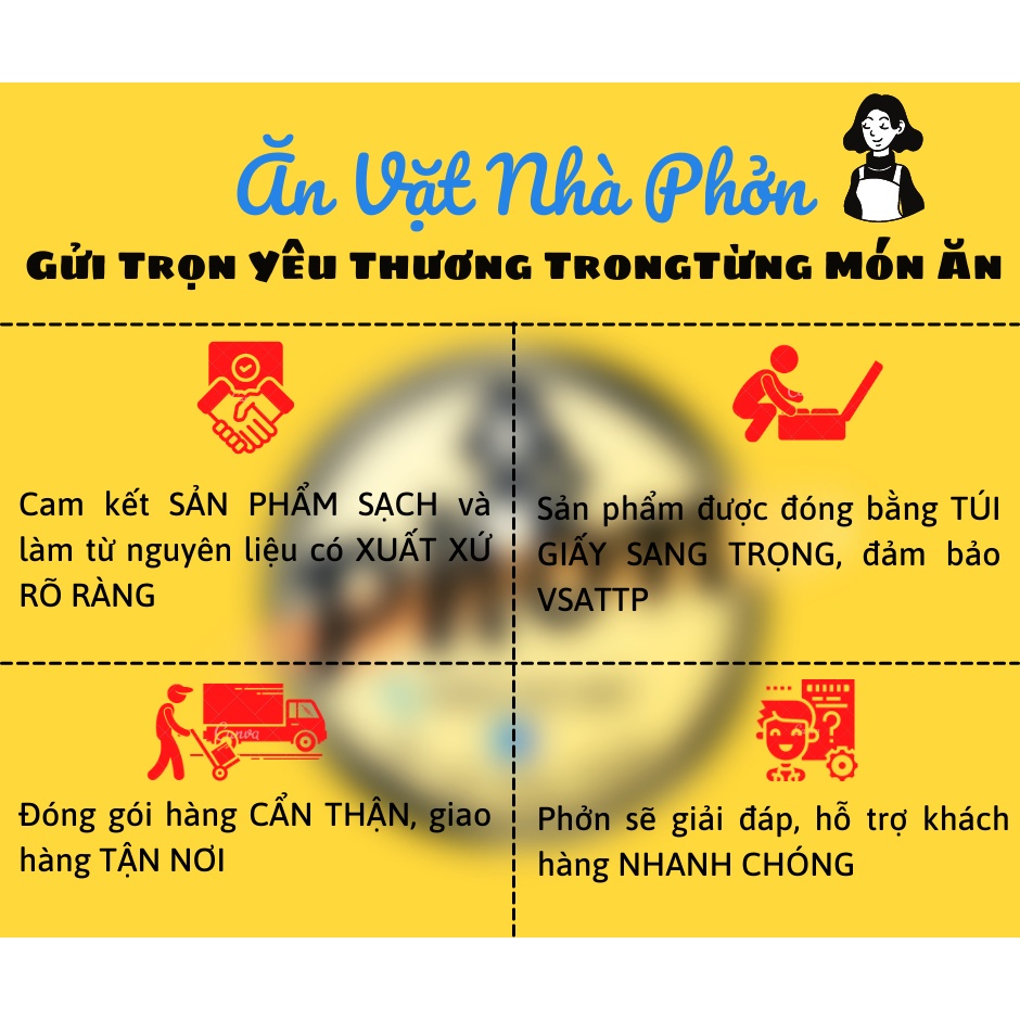 Bánh tráng phơi sương Combo P10 300gr bánh tráng, 200gr muối tép, 100gr bơ trứng - Ăn Vặt Nhà Phởn