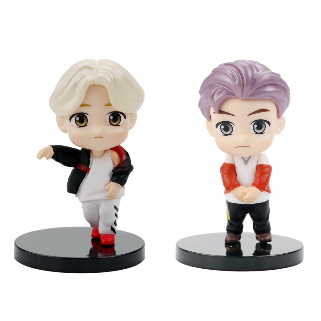 Bộ sưu tập búp bê thần Tượng figure Mô hình các thành viên nhóm nhạc KPOP BTS Bangtan boys Jin Suga J-Hope RM Jimin V