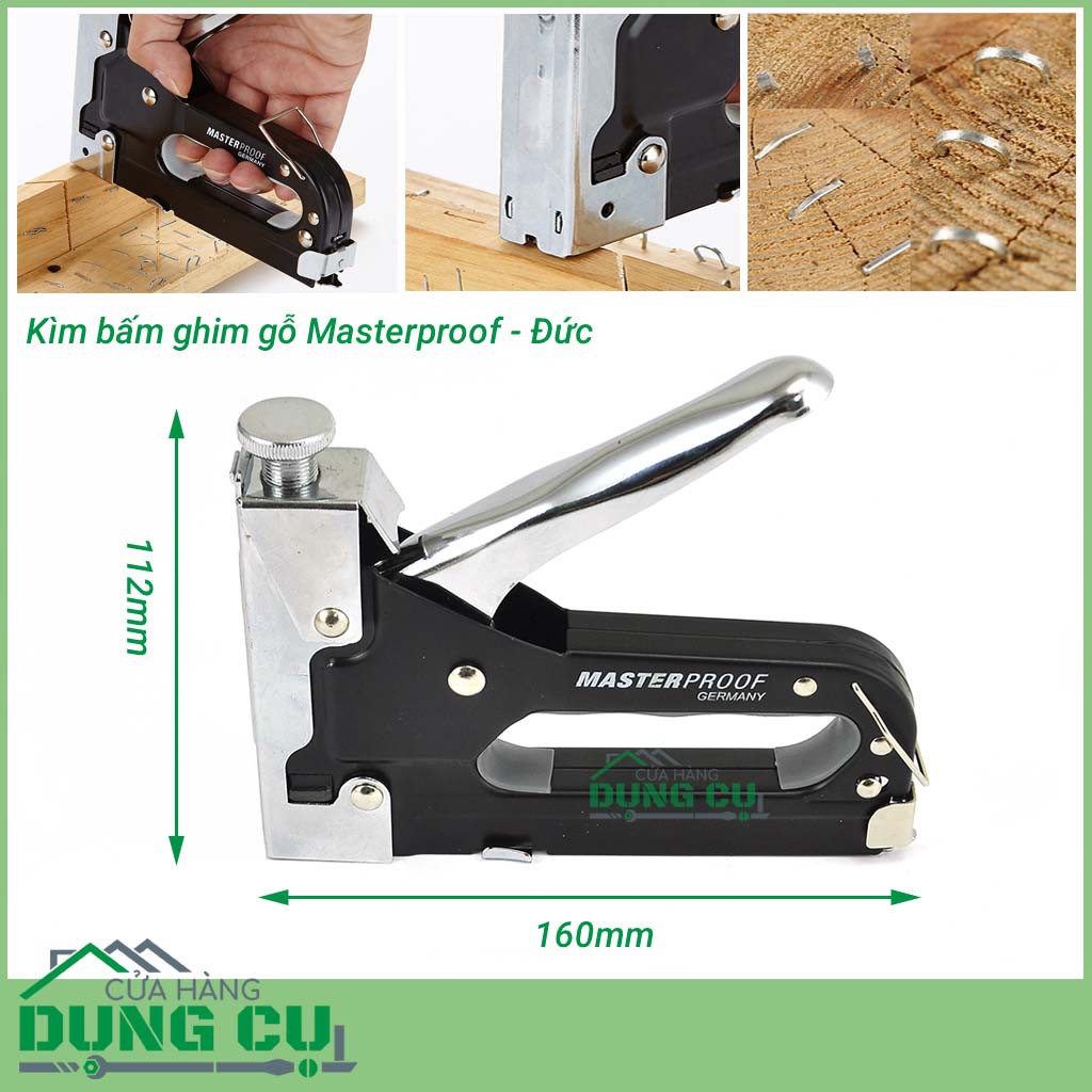 Kìm bấm ghim gỗ MasterProof – Đức