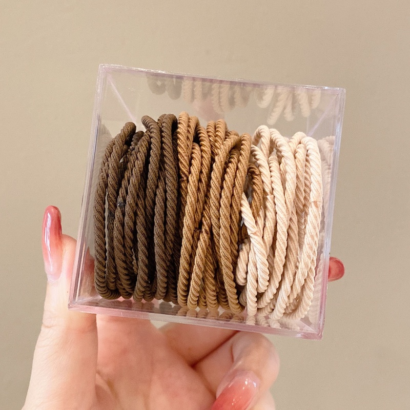 Dây Buộc Tóc Cao Su Co Giãn Phong Cách Hàn Quốc Thu Đông Mới