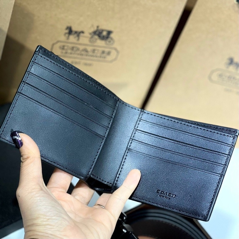 Set nịt ví Coach chất xịn