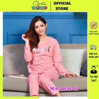 Bộ mặc bầu và sau sinh lật nắp ti giá giảm cực sốc.