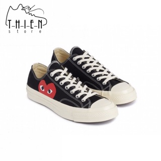 Giày CV 1970s x CDG đen thấp cổ