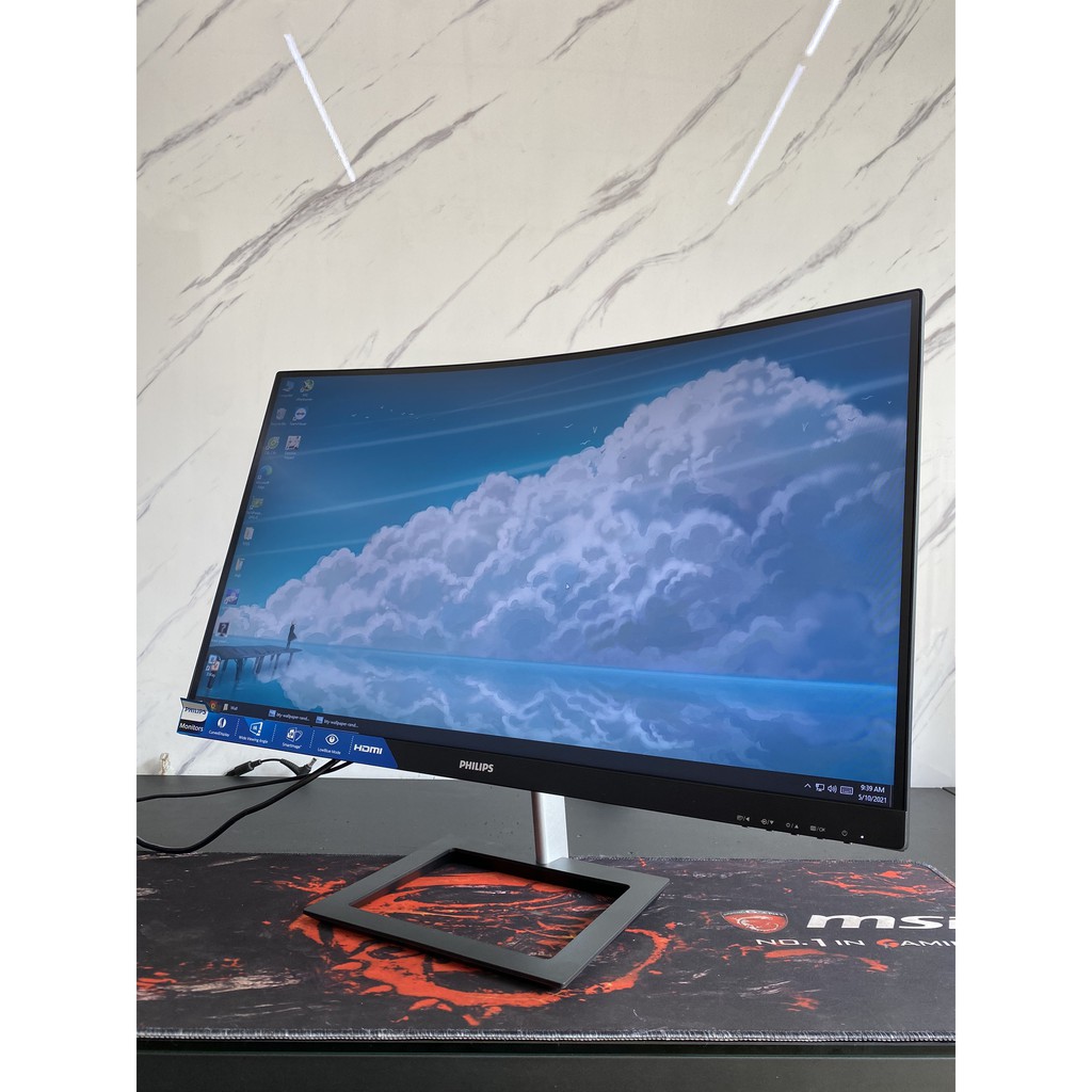 Màn hình cong Full HD 271E1C 75HZ Công nghệ AMD FreeSync CÒN BH 2022 | BigBuy360 - bigbuy360.vn