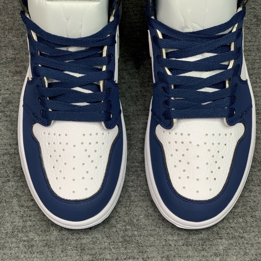 GIÀY THỂ THAO SNEAKER JD NAVY CAO VIỀN XÁM BẢN CAO CẤP HOT 2022 FULL BOX