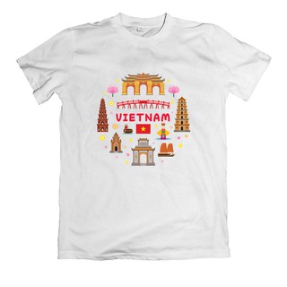 Áo thun in hình ảnh du lịch Việt Nam