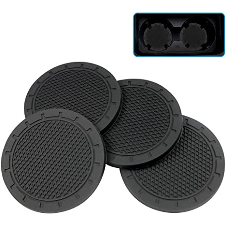 1 Miếng Lót Cốc Bằng Cao Su Mềm Chống Trượt Cho Xe Hơi