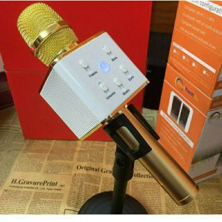 Micro không dây bluetooth hát karaoke Q7U
