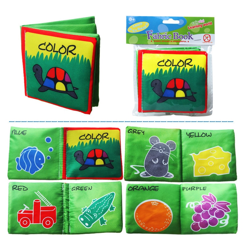 Sách Vải Mềm Tiếng Anh Chủ Đề Động Vật Phát Triển Trí Thông Minh Cho Bé