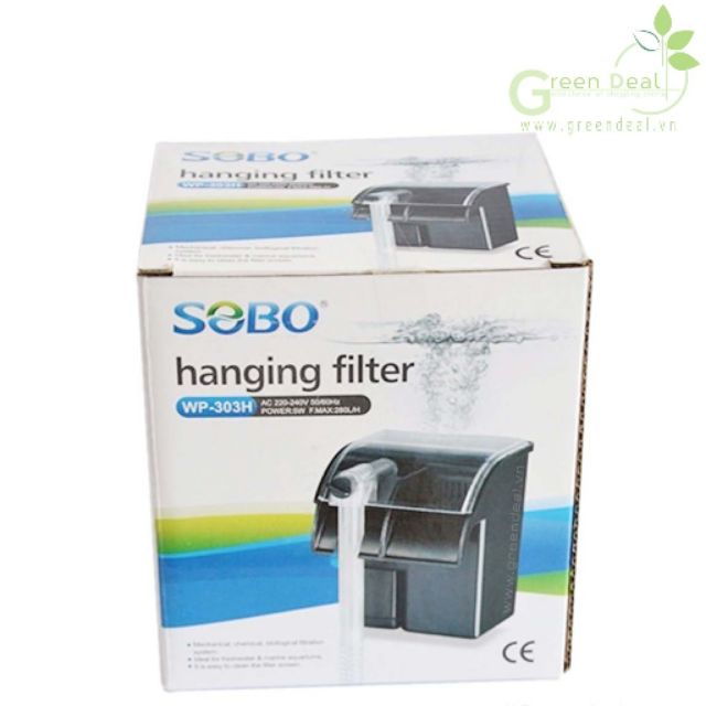 SOBO FILTER WP - 303H Máy lọc nước mini cho hồ thủy sinh