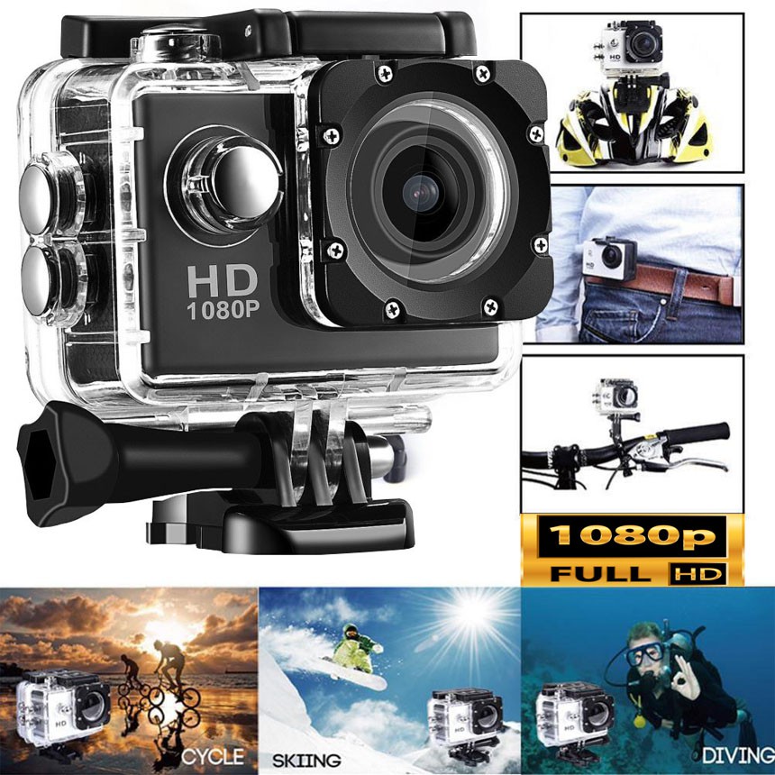 Camera hành trình 2.0 FULL HD 1080P Cam A9-  - Camera hành trình chống nước - (BẢO HÀNH 6 THÁNG)