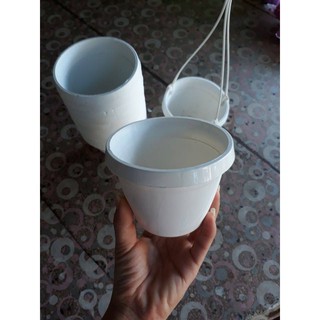 Set 10 chậu nhựa mini để bộ nhỏ