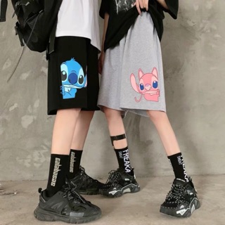 Quần short ngố nam nữ hoạt hình 🔸 cực hot 🔸 quần đùi ngố chất thun da cá dày dặn, thoáng mát - d007