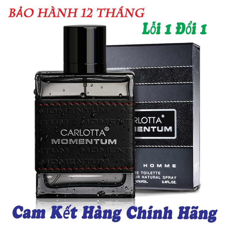 Nước Hoa Nam Cao Cấp Carlotta  Momentum Pour Home 100ml - Hàng Nội Địa Trung Xuất Dư-Quà Tặng Ý Nghĩa Dành Cho Phái Mạnh | BigBuy360 - bigbuy360.vn