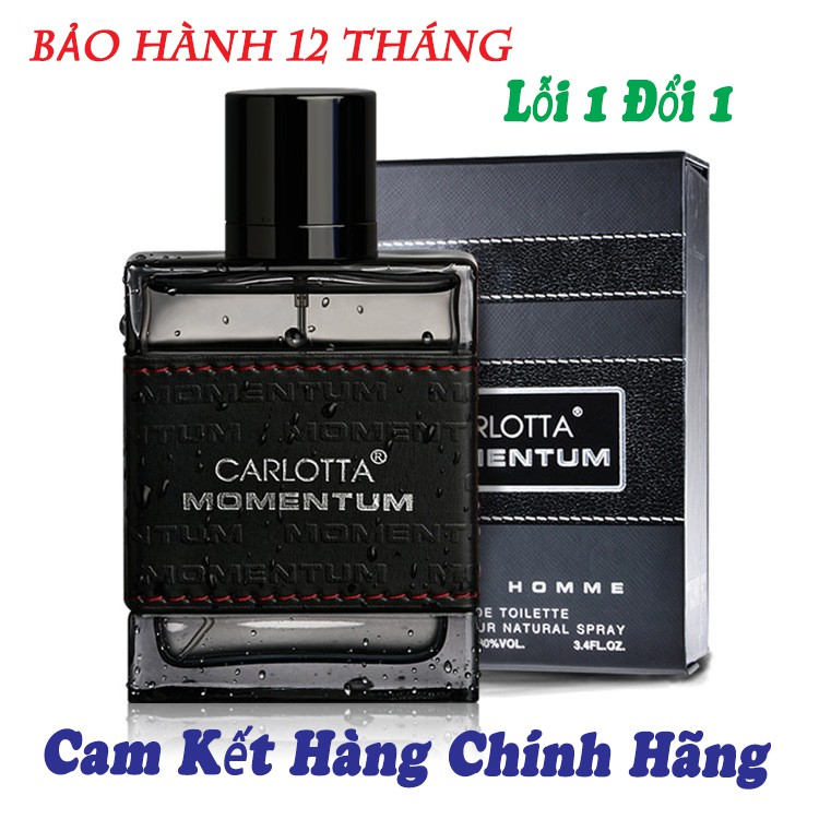 Nước Hoa Nam Cao Cấp Carlotta  Momentum Pour Home 100ml - Hàng Nội Địa Trung Xuất Dư-Quà Tặng Ý Nghĩa Dành Cho Phái Mạnh