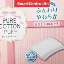 BÔNG TẨY TRANG PURE COTTON PUFF 80 MIẾNG - ĐƯỢC LÀM TỪ COTTON THIÊN NHIÊN TINH KHIẾT- Konni39 Sơn Hòa - 1900886806