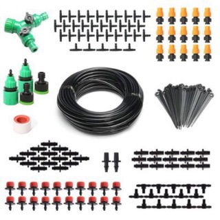 Bộ Combo 20 Bec tưới nhỏ giọt, 15 bec tưới phun sương kèm phụ kiện đầy đủ